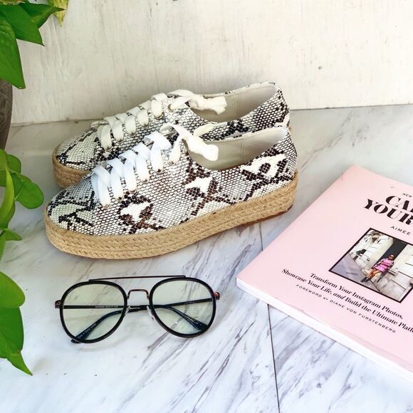 White Snake Espadrilles Sneaker - Picture 4 of 6